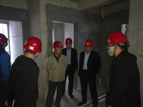 陜煤集團、建設(shè)集團領(lǐng)導(dǎo)蒞臨渭南分公司檢查指導(dǎo)工作