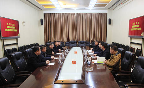 陜煤建設(shè)集團(tuán)與甘肅景泰縣對接洽談