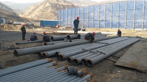 陜煤建設韓城分公司沖刺工程收尾階段使出“洪荒之力”