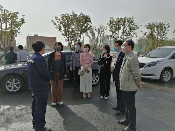 省國(guó)資委鄭玲、陜煤集團(tuán)副總經(jīng)理尚建選、陜煤研究院副院長(zhǎng)王蘇健一行蒞臨陜煤研究院項(xiàng)目檢查指導(dǎo)工作