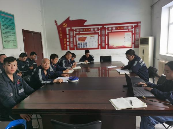 陜煤建設(shè)洗選煤運(yùn)營(yíng)公司紅柳林洗煤廠項(xiàng)目部黨支部:反腐倡廉 警鐘長(zhǎng)鳴