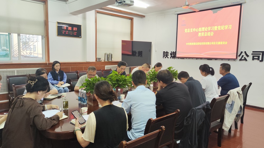 陜煤建設(shè)機(jī)電安裝公司召開(kāi)黨紀(jì)學(xué)習(xí)教育總結(jié)會(huì)
