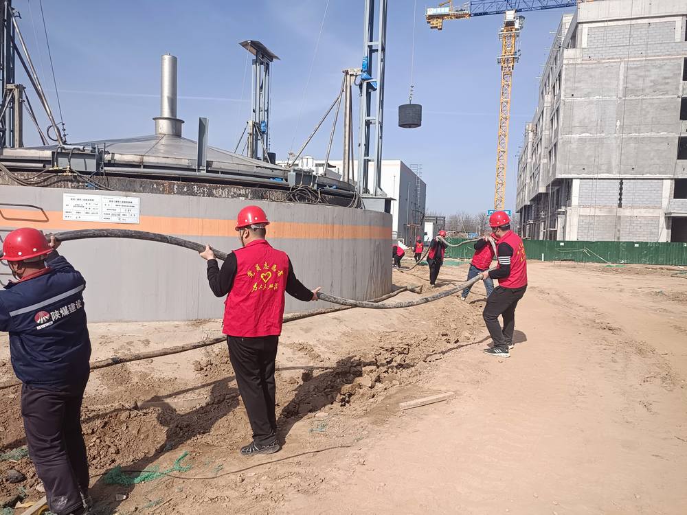 陜煤建設澄合分公司第三項目部：黨員亮身份 實干擔當暖人心